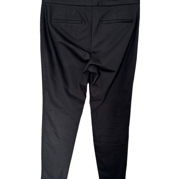 Theory Classic Black Leska Pavia Trouser Pants Size 6 Black - Picture 2 of 9